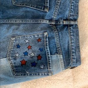 pacsun half dark half light jeans!